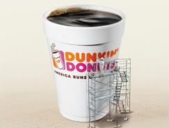 Dunkin' Donuts咖啡广告设计